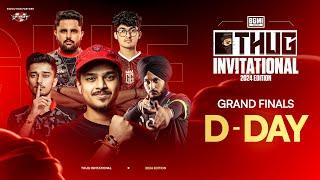 Thug Invitational 2024 | Grand Finals D-DAY | BGMI | Ft. iQOO SouL, Carnival Gaming, 8Bit, etc.