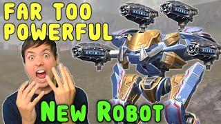 BEST NEW BOT in War Robots? FAFNIR SKADI Test Server Gameplay WR