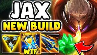 THIS NEW HYBRID JAX BUILD IS ACTUALLY GOOD? (HEALING, SHIELDING, AND MORE)