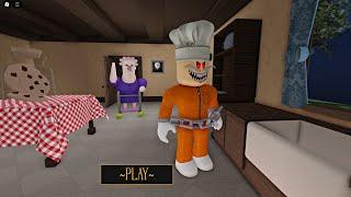 What If I Play as PRISONER PAPA PIZZA in Grumpy Gran? Scary Obby #roblox