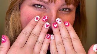 ASMR Gel Nail Manicure, No Talking | Get Ready With Me, Tingles, Sleep Aid, Nail Painting