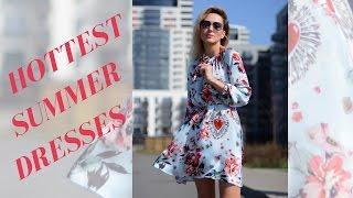 Shopping for Hottest Dresses // What to wear this summer // VLOG Lookbook