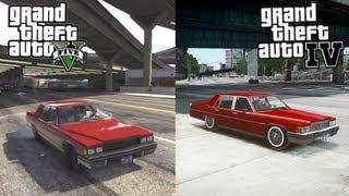 GTA V vs GTA IV [iCEnhancer Graphic Mod]