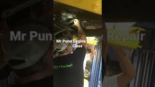 Changing the catalytic converter for a smog check repair