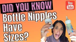 What nipple size should you be using on your baby's bottle?