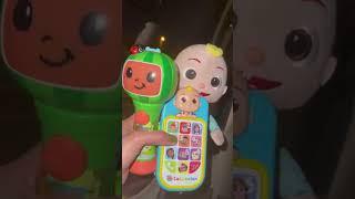 Driving Fun Playful With CoComelon Toys First Learning Phone Microphone #satisfying #viral #asmr #yt