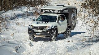 Обзор кемпера на базе Fiat Fullback