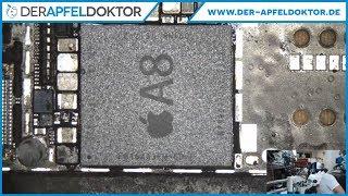 iPhone 6 Datenrettung - CPU Reball - Anleitung CPU reballen - A8 CPU Reball