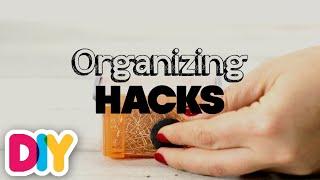 8 UNBELIEVABLE ORGANIZING LIFE HACKS | Genius-n-Simple | DIY Labs