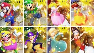 Super Mario Party Jamboree - All Character Get A Star Animations