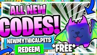 (DECEMBER 2020) ALL NEW SECRET OP CODES! FREE PET UPDATE Roblox Mythical Clickers