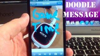 Doodle Message - Cydia Tweak - Gaming Channel?