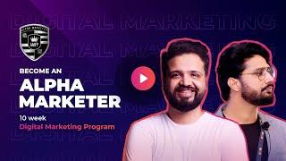 Alpha Marketer - Digital Marketing Course For Beginners