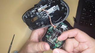 Doug tries to fix a double-clicking Logitech Mouse