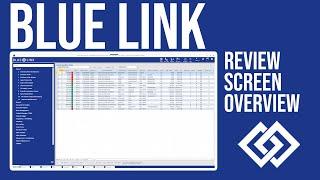 Blue Link Review Screen Overview | Blue Link ERP