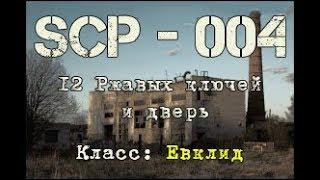 SCP - 004 "12 ржавых ключей и дверь"