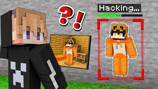 AKU CURANG MENGGUNAKAN CCTV SAAT BERMAIN PETAK UMPET DI MINECRAFT!!