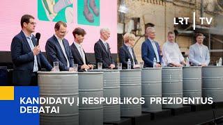 Žinau, ką renku: kandidatų į Prezidentus debatai 2024 | 2024-05-04