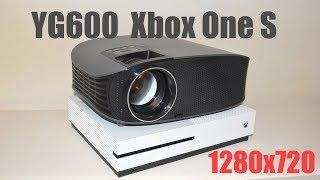 AAO YG600 бюджетный HD проектор для Игр на Xbox One S