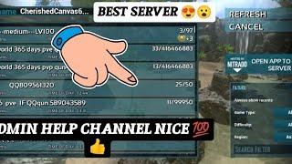 ARK SURVIVAL MOBILE|| Best admin help server|| admin get all resources and kit best ark server