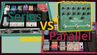 Pedalboard from Series to Parallel | Triparallel Mixer by Electroharmonix