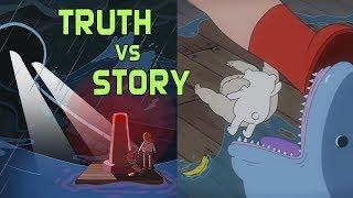 Martin’s Story ("The Visitor") vs Reality (Islands) – Adventure Time Analysis