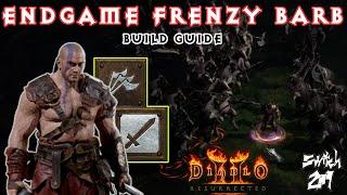 Endgame Frenzy Barb Build Guide: One Of My FAVORITE Builds In The Game! - Diablo 2 Resurrected