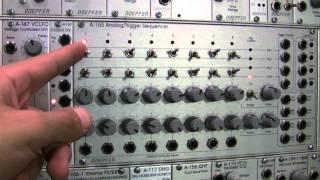 Doepfer A155 Analog/Trigger Sequencer Basics