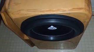 This 15" Audio Ace subwoofer is nice but my voltage is not good at all