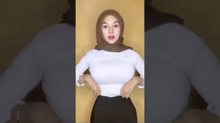 hijab boba gede bergoyang#shorts