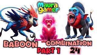 24 Babbon Combinations in Animash! | Part 1 @MauraGamer