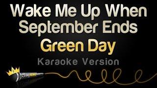 Green Day - Wake Me Up When September Ends (Karaoke Version)