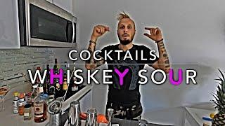 How To Make Whiskey Sour Cocktail | Cocktail Recipes