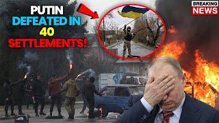 1 MINUTES AGO! Ukrainian Army Repelled Russian Army in 40 Settlements in Kherson Region!