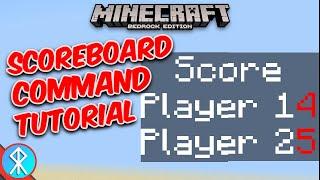 How To Use /scoreboard Command! (Bedrock/MCPE/Xbox Minecraft)