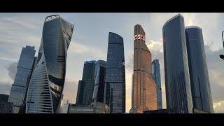 Moscow, Russia - Very Impressive Moscow International Business Center| Moscow River