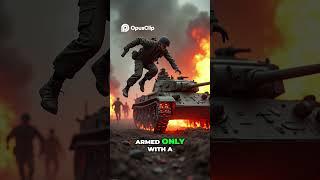 Audie Murphy  One Soldier vs  An Entire German Army! #historyshorts #facts #worldwar2