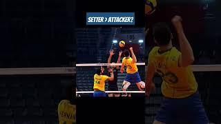 Is Setter More Important? #brasil #ireland #israel #sharma #highlights #flight #volleyball