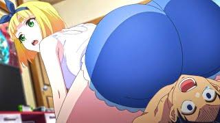 Huh?! I got caught!  | Chained Soldier Episode 2 English #hentai #milf