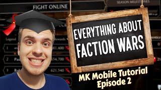 MK Mobile Tutorial Ep. 2. How To Grind Faction Wars Efficiently. Rewards, Blood Ruby Pack, Rating.