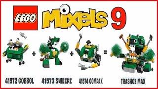 LEGO Mixels 2016 SERIES 9 TRASHOZ MAX - Лего Миксели СЕРИЯ 9 ТРЕШОСЫ МАКС