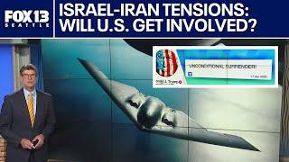 Israel-Iran conflict: Potential US involvement in Middle East