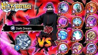 NxB NV: Test New 4 Itachi "Dark Dream" VS EX Ultimate Jutsu