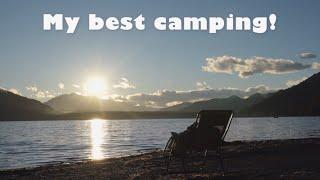 The best camping ever, fresh air and hot food