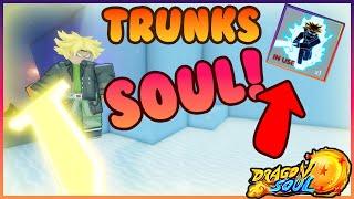 NEW TRUNKS SOUL ADDED IN DRAGON SOUL!!! #roblox #dragonsoul