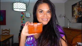 Amazon  -  Bostanten Women Leather Wallet Unboxing & Mini Review