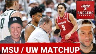 Wisconsin Badgers and Michigan State Spartans crossover show! Keys to victory in huge Big Ten clash!
