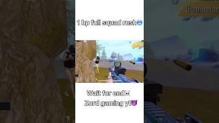 1 hp full squad rushing zord gaming yt clutch #shotsfeed #shots #shotsvideo #shotsviral