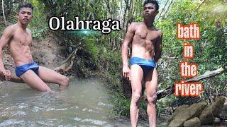 Mandi Di Sungai di Alam Indah.#mandi #sungai #cool #alam