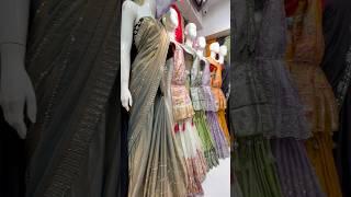 New fancy sarees ! Surat saree market ! Saree market Surat ! #bombaymarketsurat #shorts